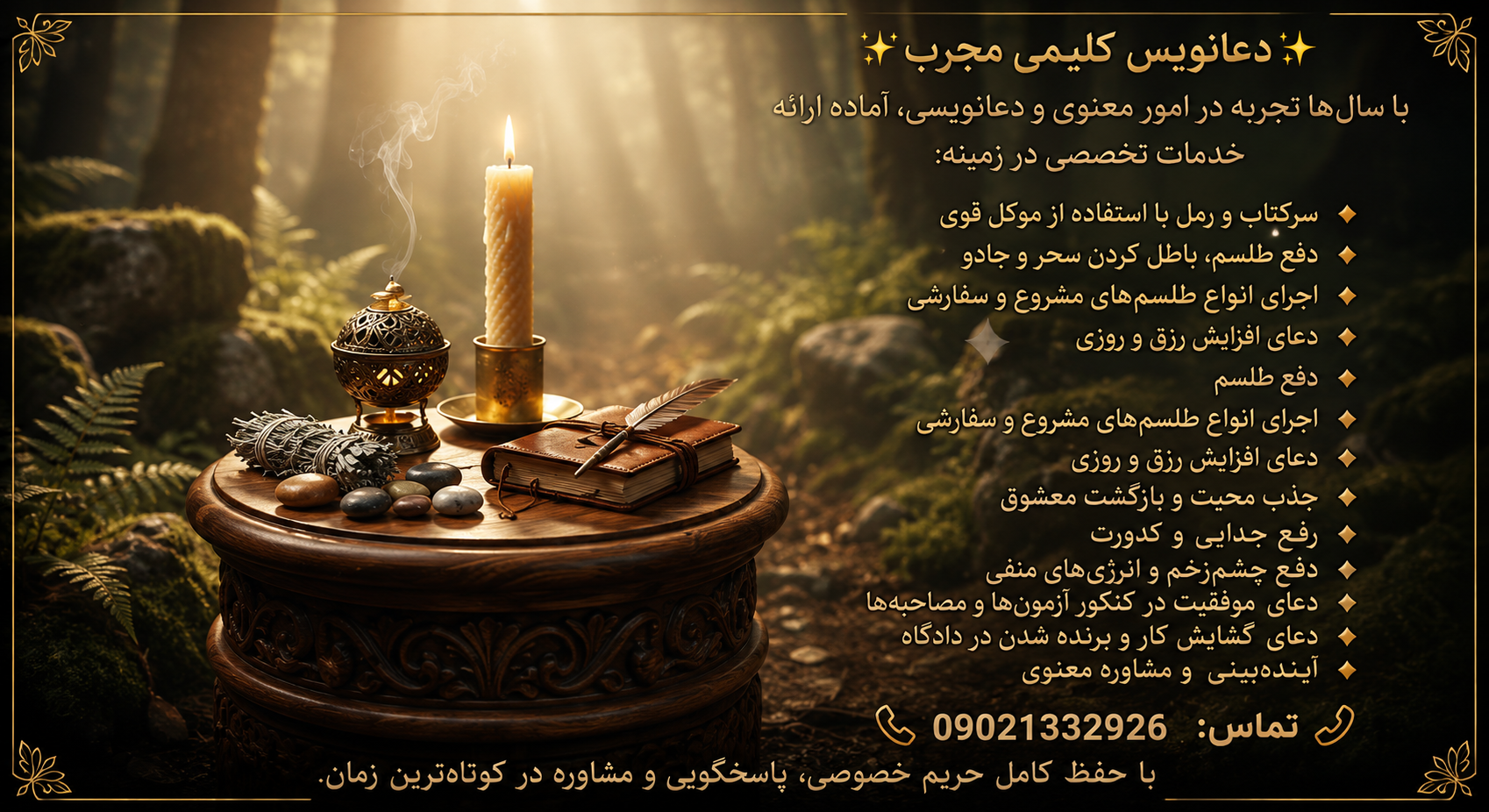 دعانویس ارمنی -دعانویس یهودی - دعا نویس صبی - دعانویس